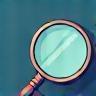 Magnifying glass for recruitment